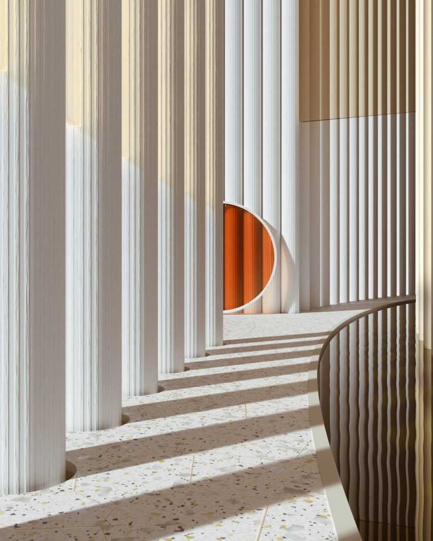 Digital rendering artist Alexis Christodoulou creates dream-like architectural spaces