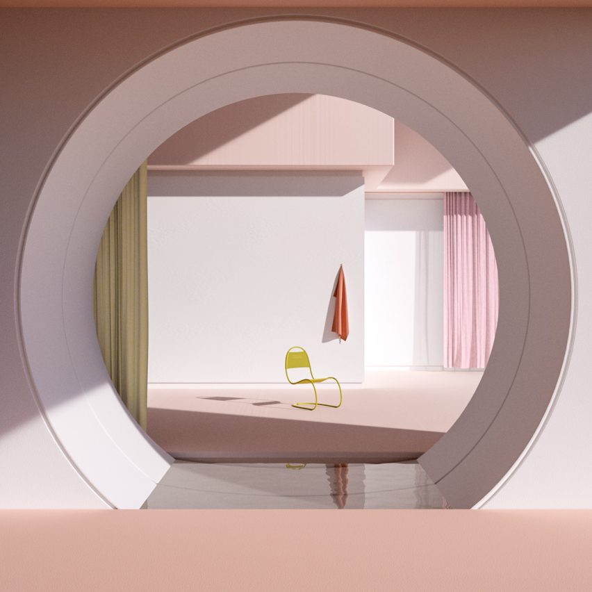Digital rendering artist Alexis Christodoulou creates dream-like architectural spaces