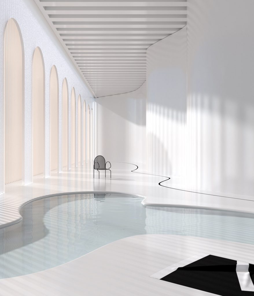Digital rendering artist Alexis Christodoulou creates dream-like architectural spaces