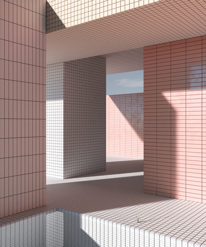 Digital rendering artist Alexis Christodoulou creates dream-like architectural spaces