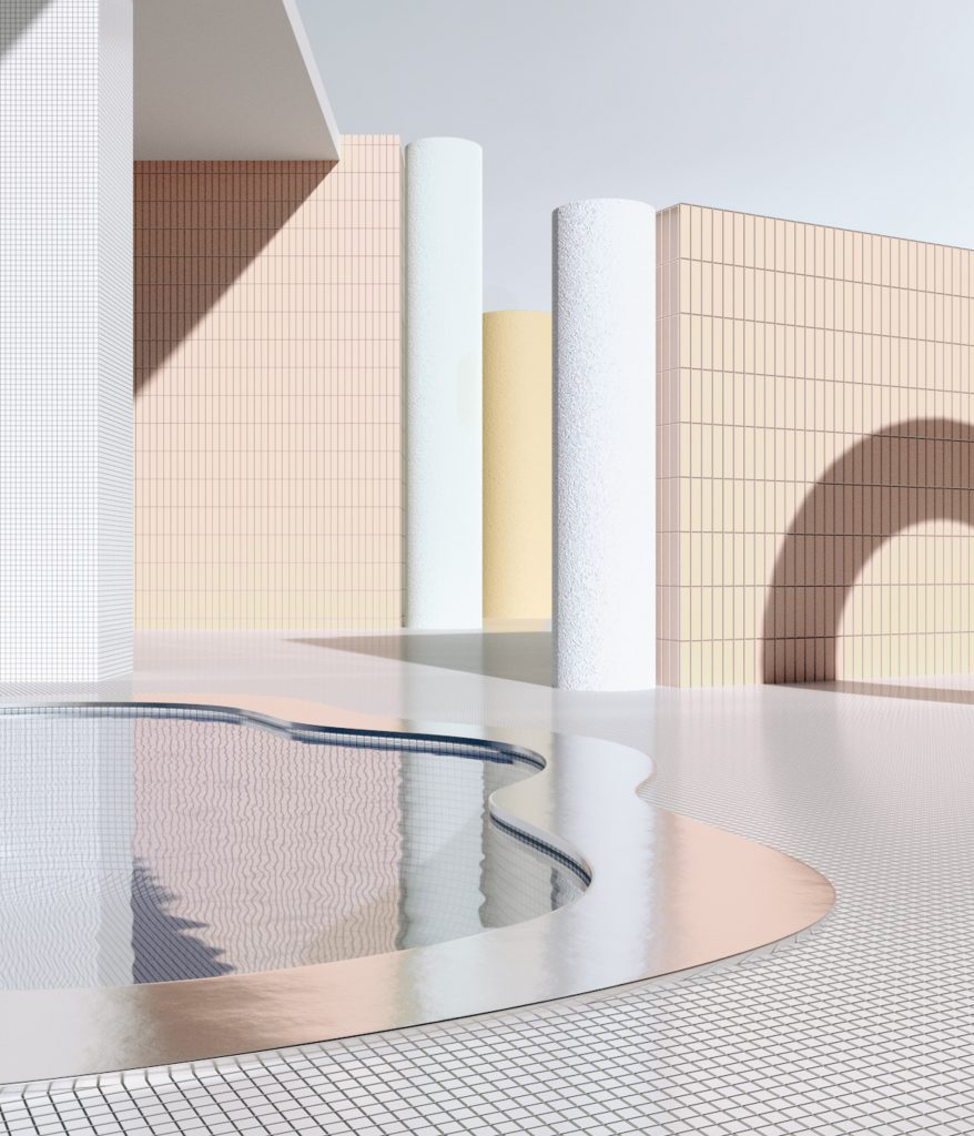 Digital rendering artist Alexis Christodoulou creates dream-like architectural spaces