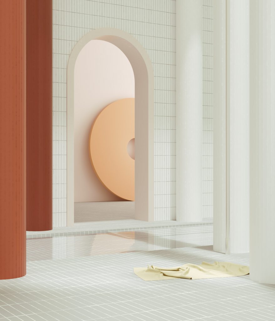 Digital rendering artist Alexis Christodoulou creates dream-like architectural spaces