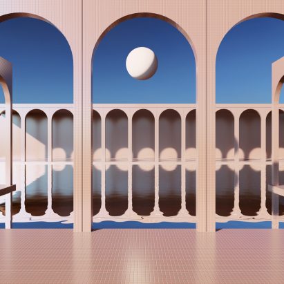 Digital rendering artist Alexis Christodoulou creates dream-like architectural spaces