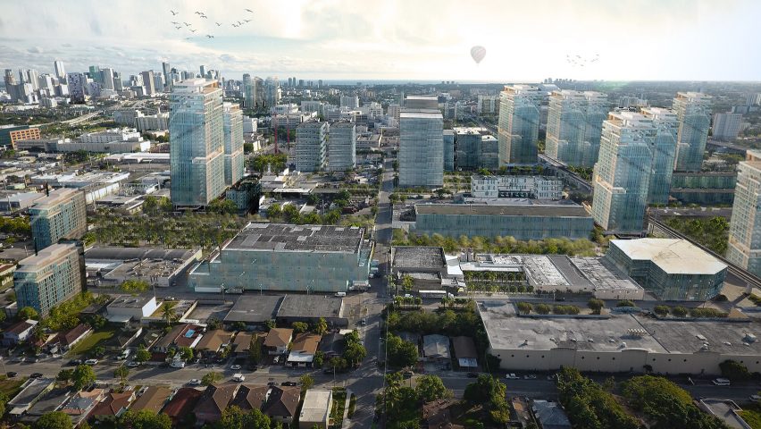 Example of Climate Gentrification and densification in Allapattah, Florida
