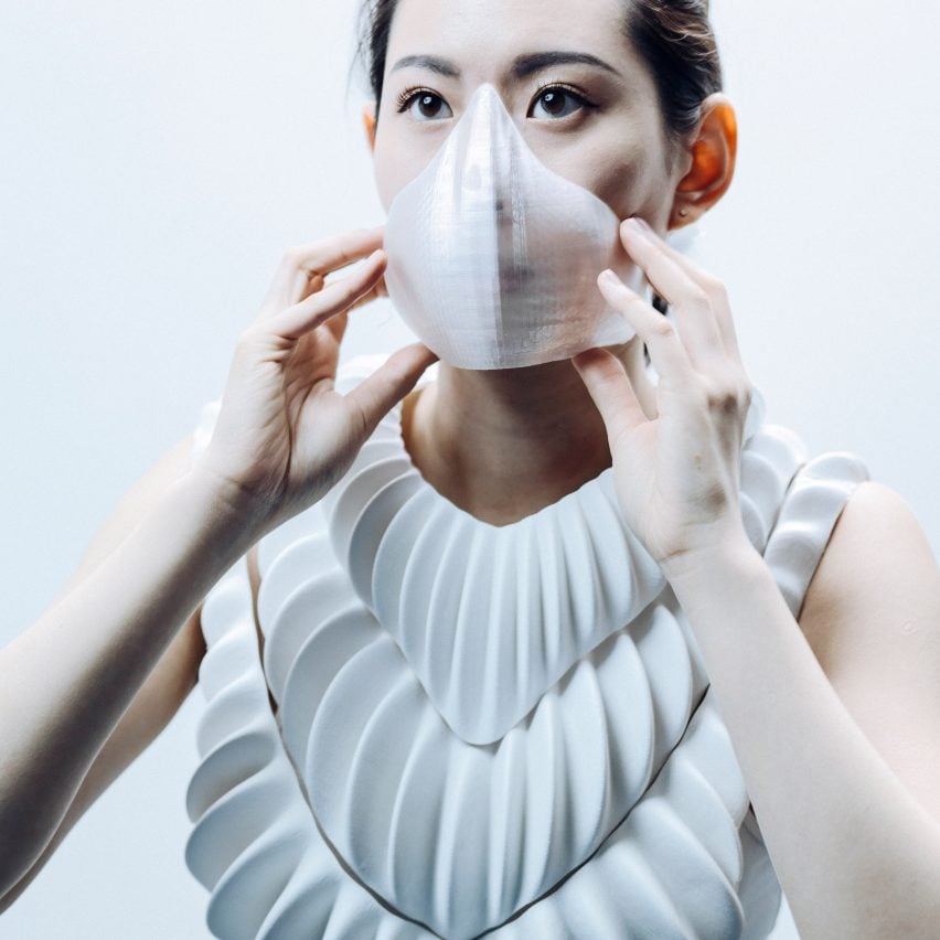 Jun Kamei designs amphibious garment to give humans gills