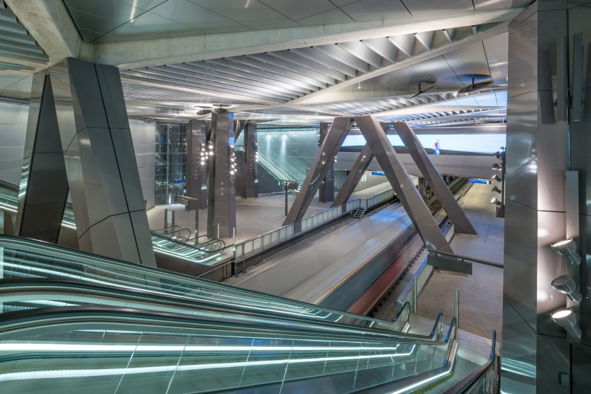 North-South metro line by Benthem Crouwel Architects