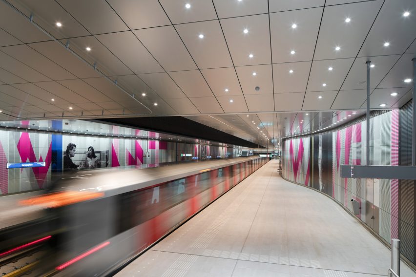 North-South metro line by Benthem Crouwel Architects