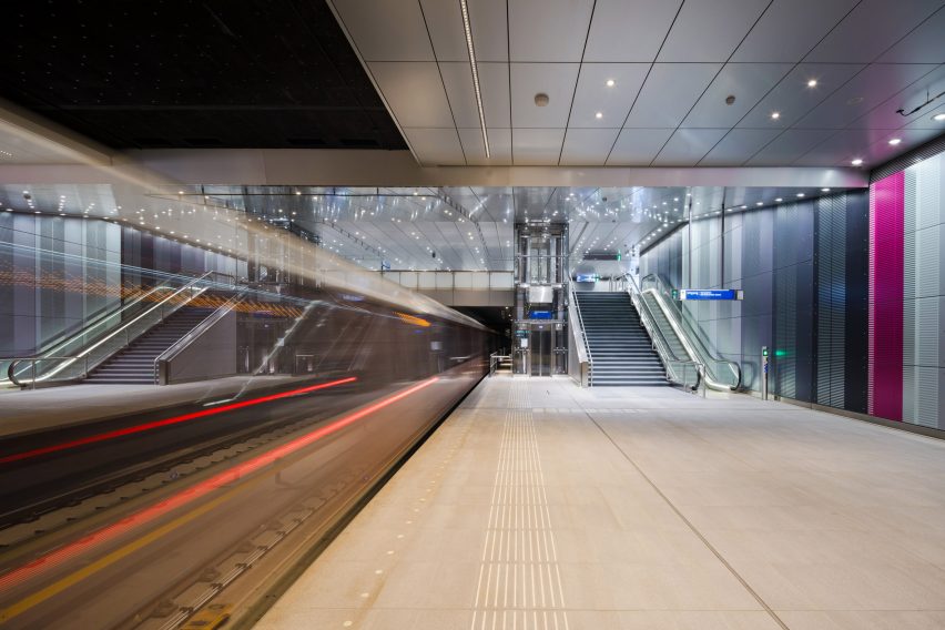 North-South metro line by Benthem Crouwel Architects