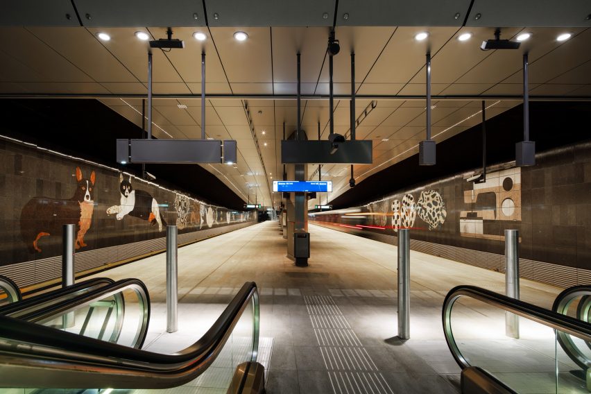North-South metro line by Benthem Crouwel Architects