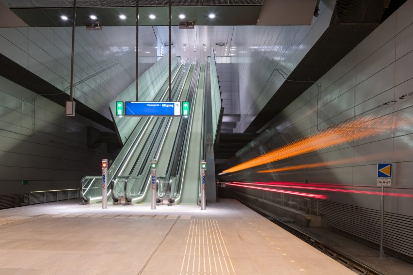 North-South metro line by Benthem Crouwel Architects