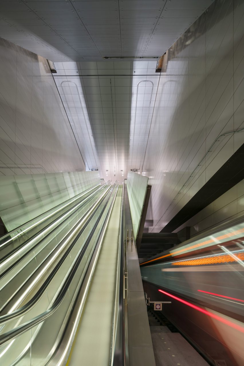 North-South metro line by Benthem Crouwel Architects