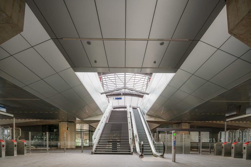 North-South metro line by Benthem Crouwel Architects