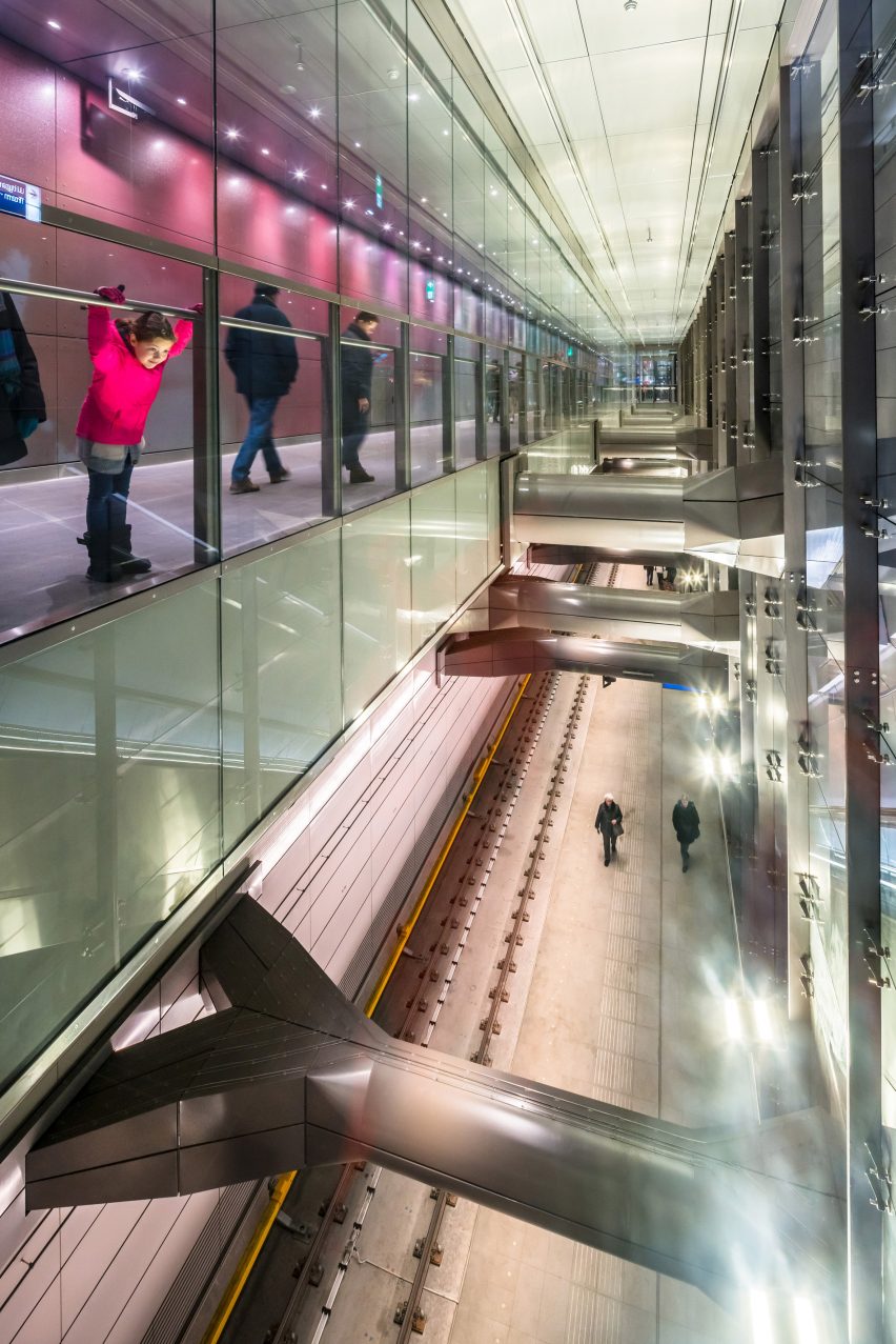 North-South metro line by Benthem Crouwel Architects