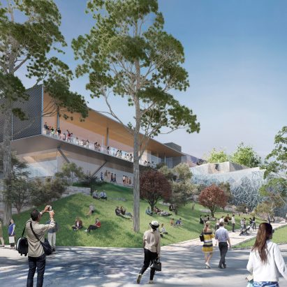 Foster + Partners plans new Federation Square Apple Store to replace “Pizza Hut pagoda” design