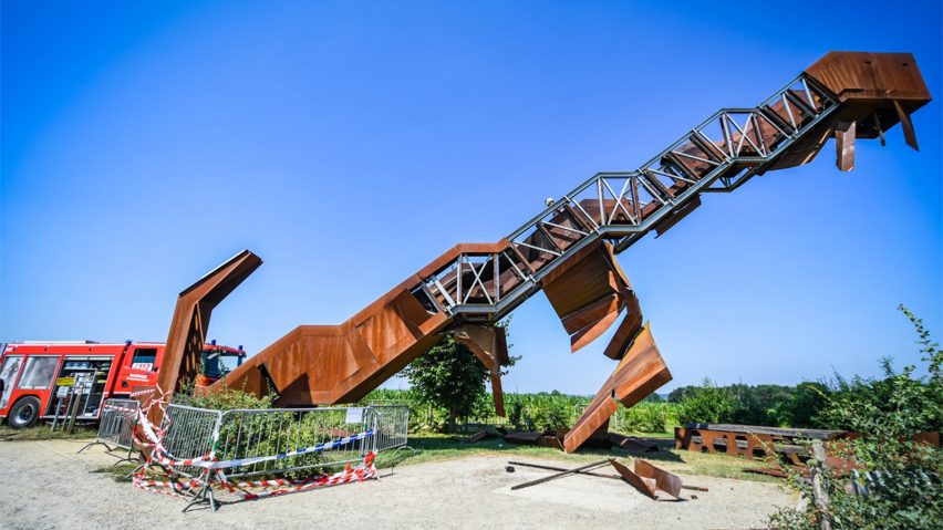 Vlooyberg Tower arson attack