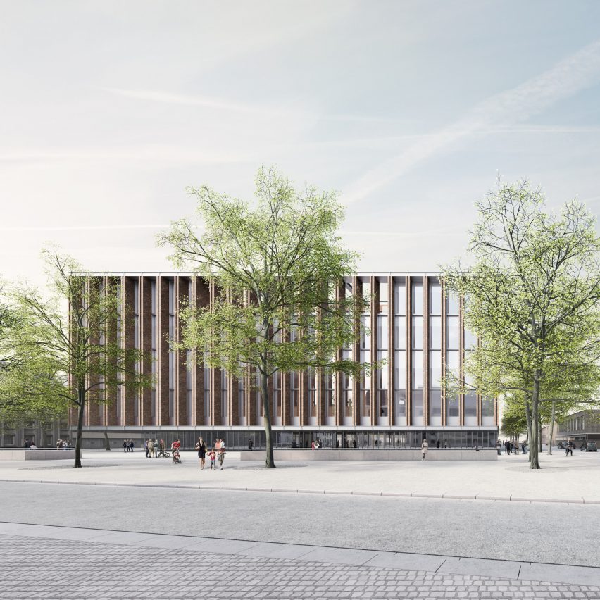Eduardo Souto de Moura and Meta design Bruges exhibition hall