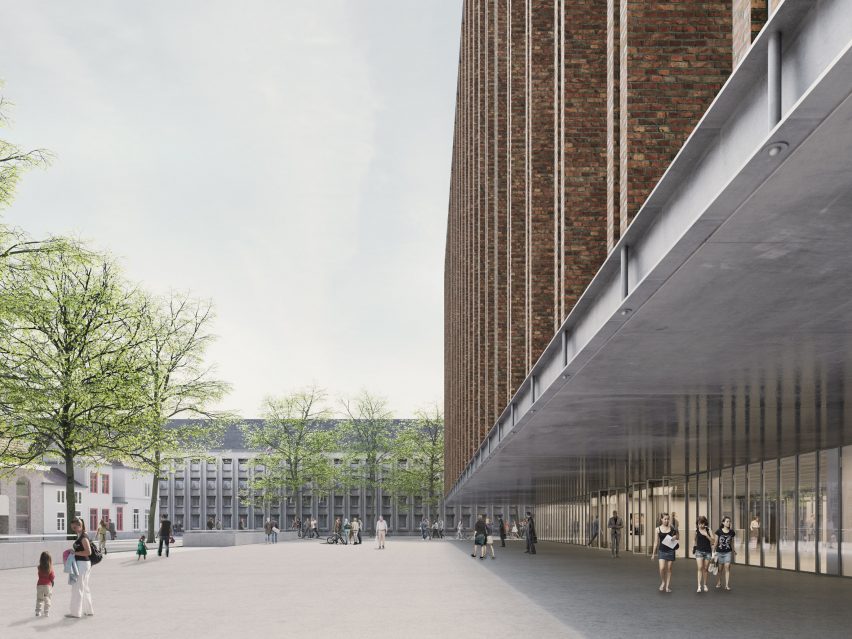 Eduardo Souto de Moura and Meta design Bruges exhibition hall