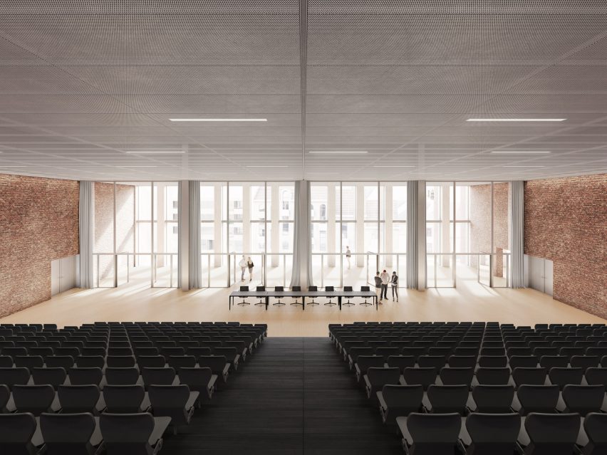 Eduardo Souto de Moura and Meta design Bruges exhibition hall