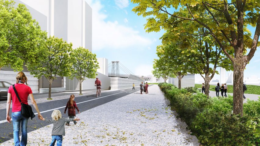 BIG U flood defences for Manhattan