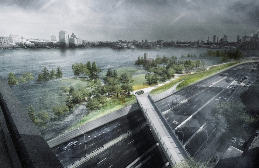 BIG U flood defences for Manhattan