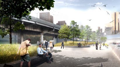 BIG U flood defences for Manhattan