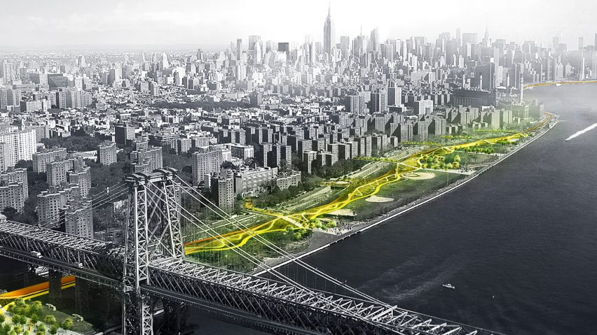 BIG U flood defences for Manhattan