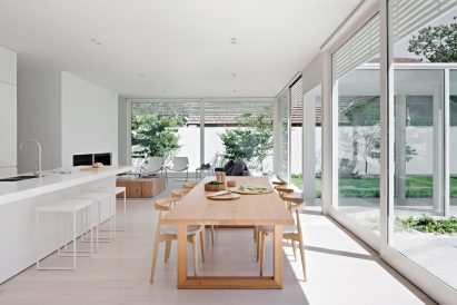 All-white house by Studio Four