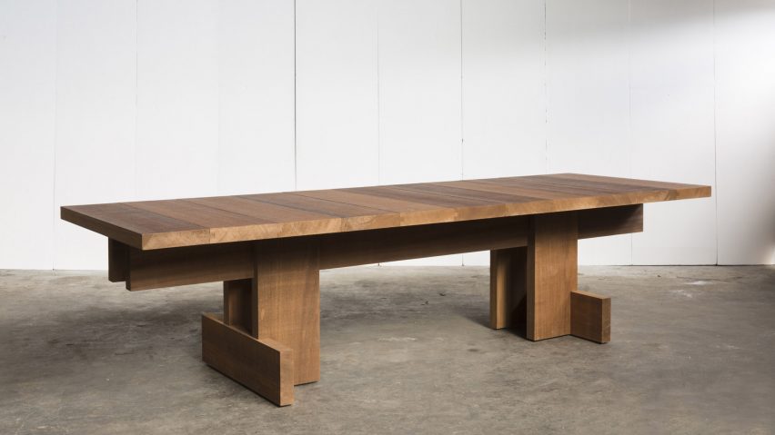 Heerenhuis to present brutalist table at Paris Design Week