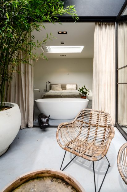 Standard Studio use patio and skylights to funnel light into Amsterdam loft