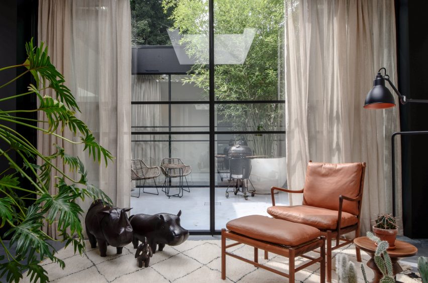 Standard Studio use patio and skylights to funnel light into Amsterdam loft
