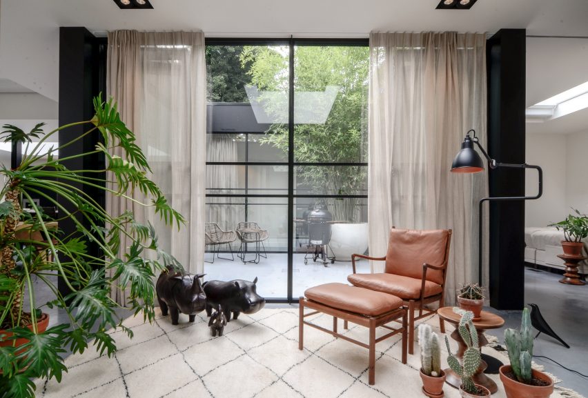 Standard Studio use patio and skylights to funnel light into Amsterdam loft