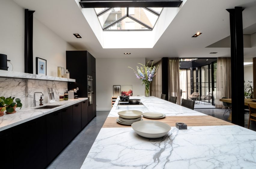 Standard Studio use patio and skylights to funnel light into Amsterdam loft