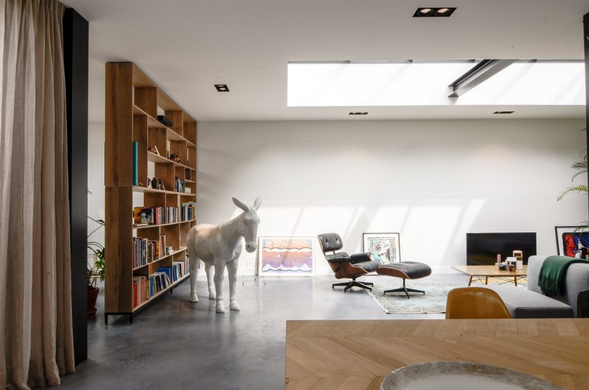 Standard Studio use patio and skylights to funnel light into Amsterdam loft