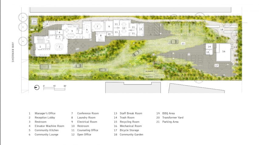 Crest Apartments by Michael Maltzan