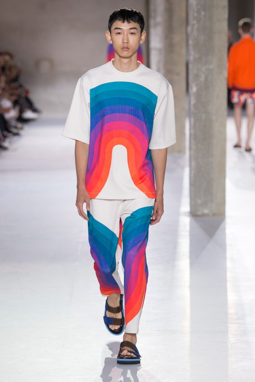 Dries Van Noten collaborates with Panton for colourful SS19 collection