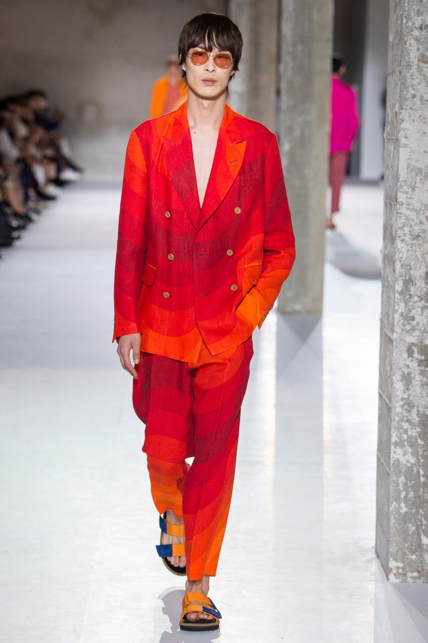 Dries Van Noten collaborates with Panton for colourful SS19 collection
