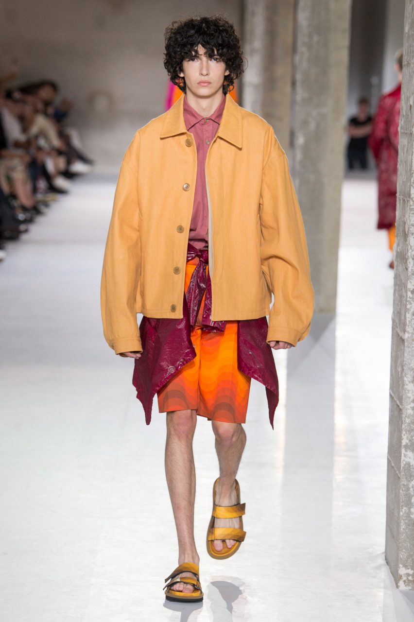 Dries Van Noten collaborates with Panton for colourful SS19 collection