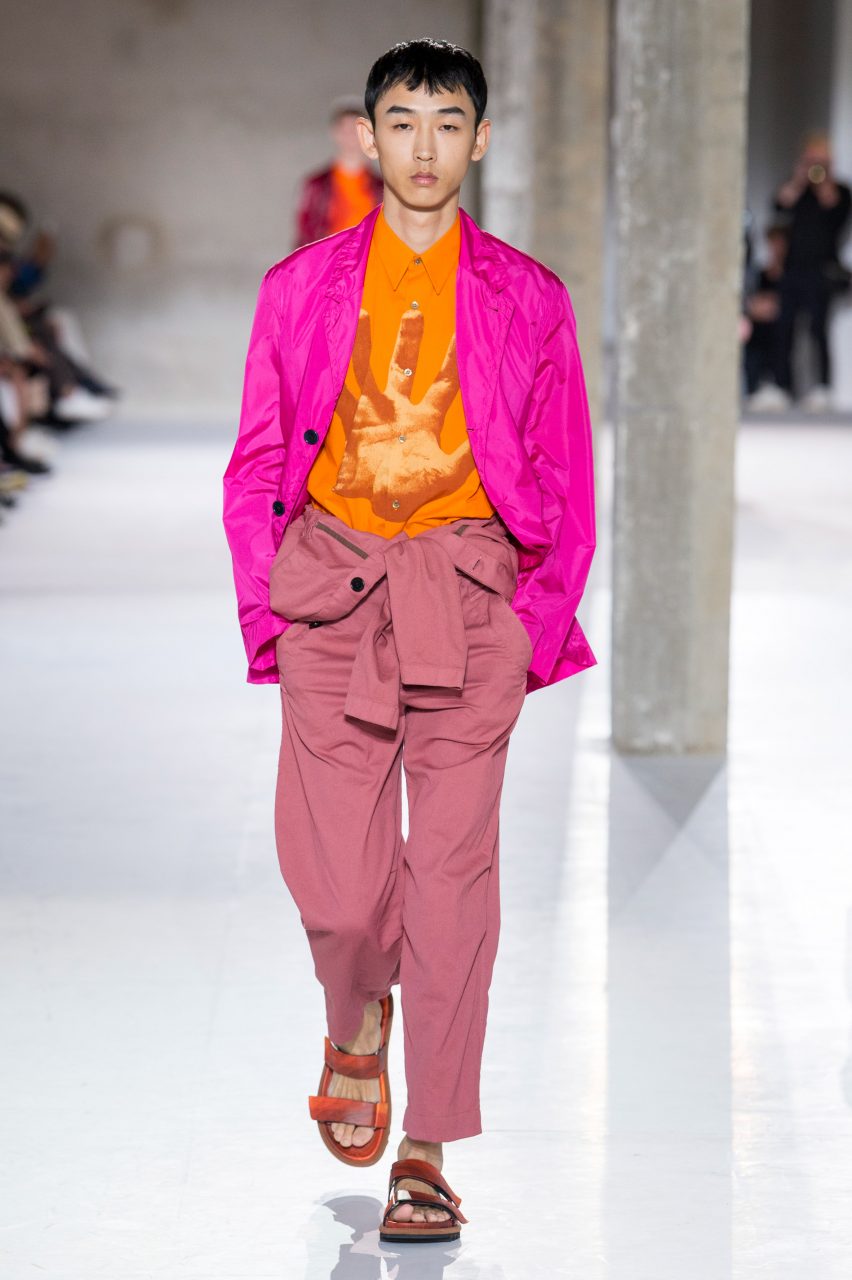 Dries Van Noten collaborates with Panton for colourful SS19 collection