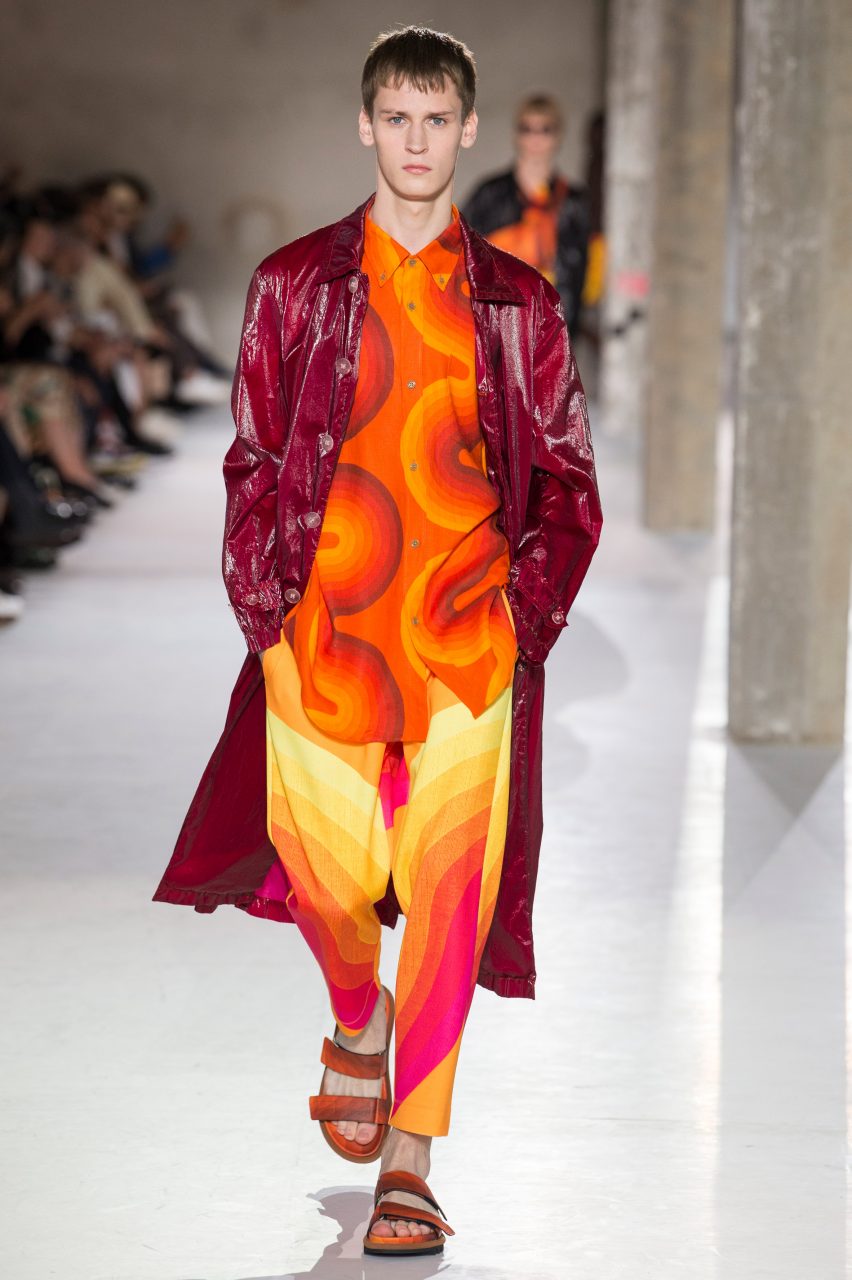 Dries Van Noten collaborates with Panton for colourful SS19 collection