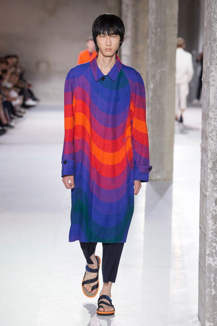 Dries Van Noten collaborates with Panton for colourful SS19 collection