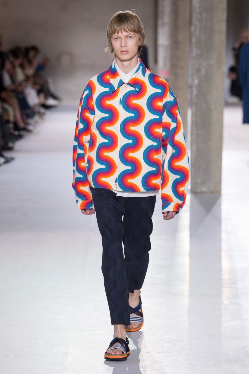 Dries Van Noten collaborates with Panton for colourful SS19 collection