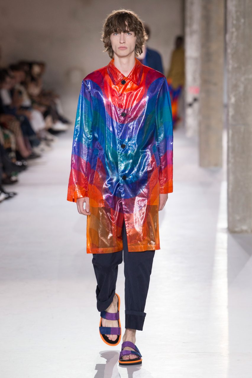 Dries Van Noten collaborates with Panton for colourful SS19 collection