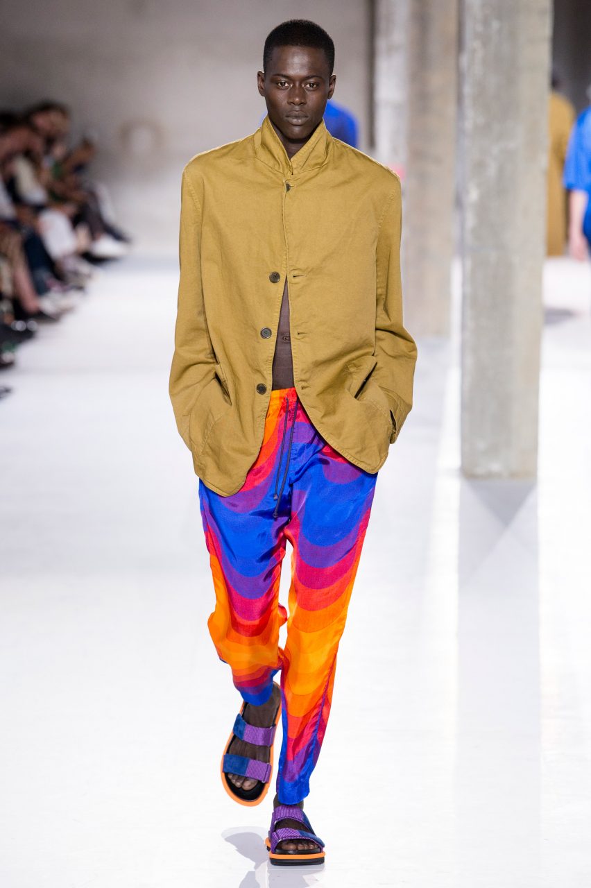 Dries Van Noten collaborates with Panton for colourful SS19 collection
