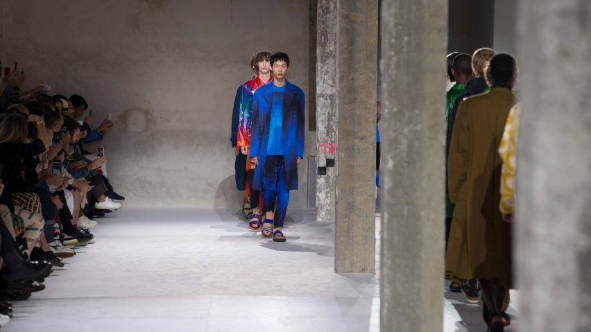 Dries Van Noten collaborates with Panton for colourful SS19 collection
