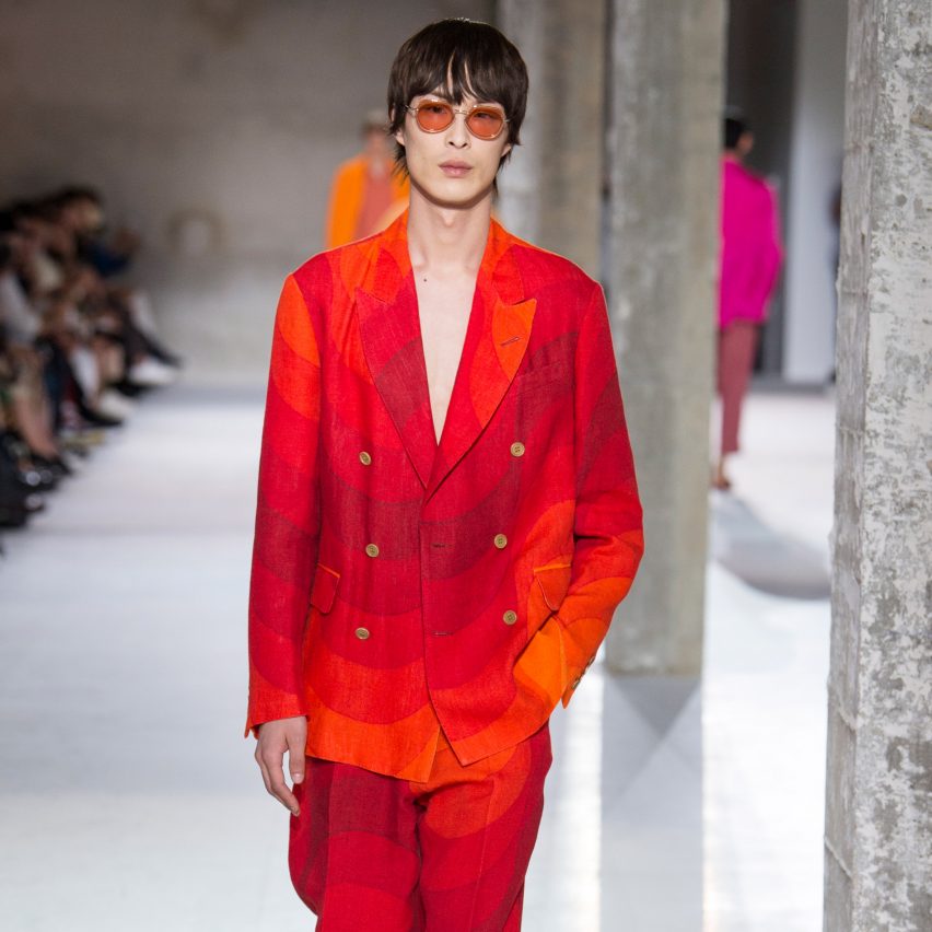 Dries Van Noten collaborates with Panton for colourful SS19 collection