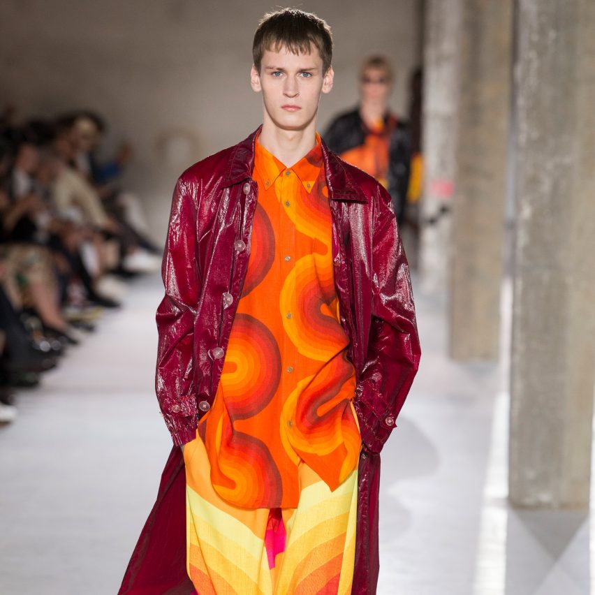 Dries Van Noten collaborates with Panton for colourful SS19 collection
