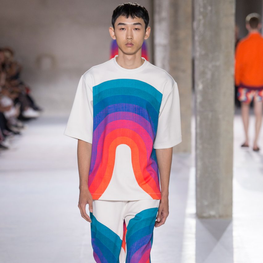 Dries Van Noten collaborates with Panton for colourful SS19 collection