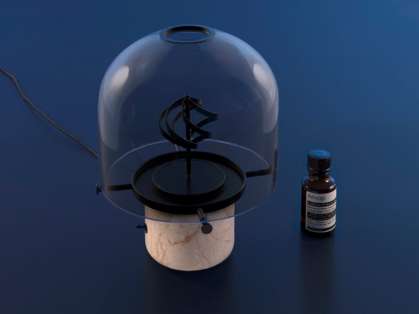 ÉCAL students create imaginative oil diffusers and washbags for Aesop
