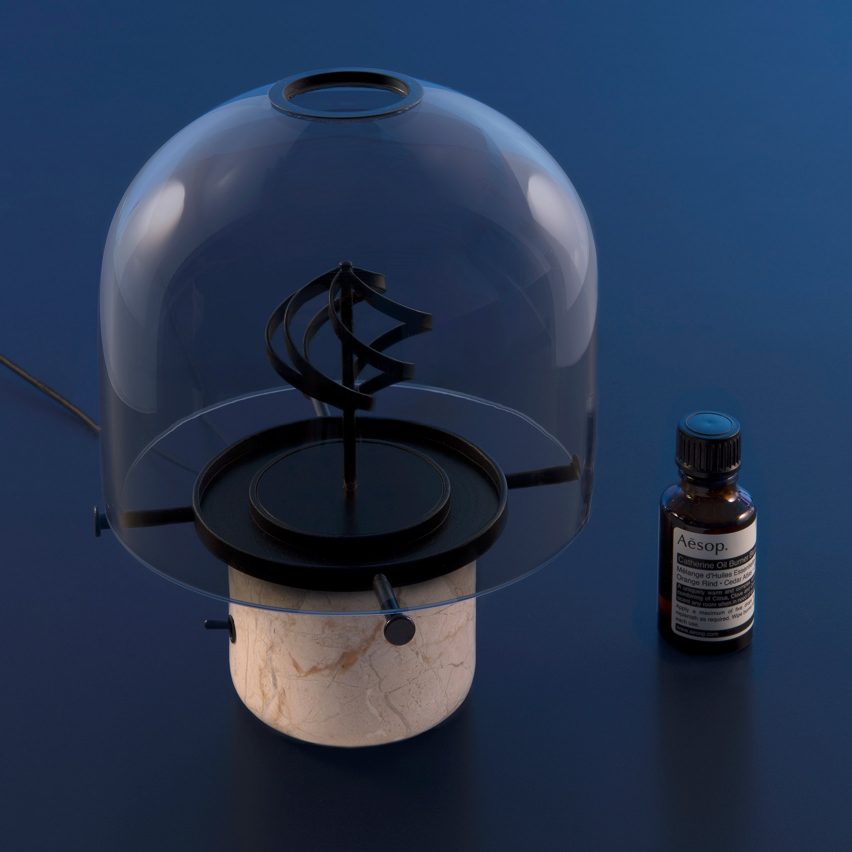 ÉCAL students create imaginative oil diffusers and washbags for Aesop