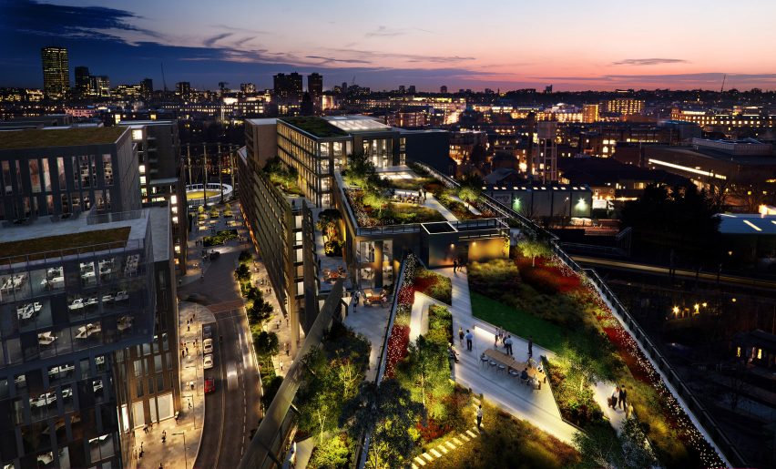 AHMM and Bennetts Associates design Facebook's London headquarters